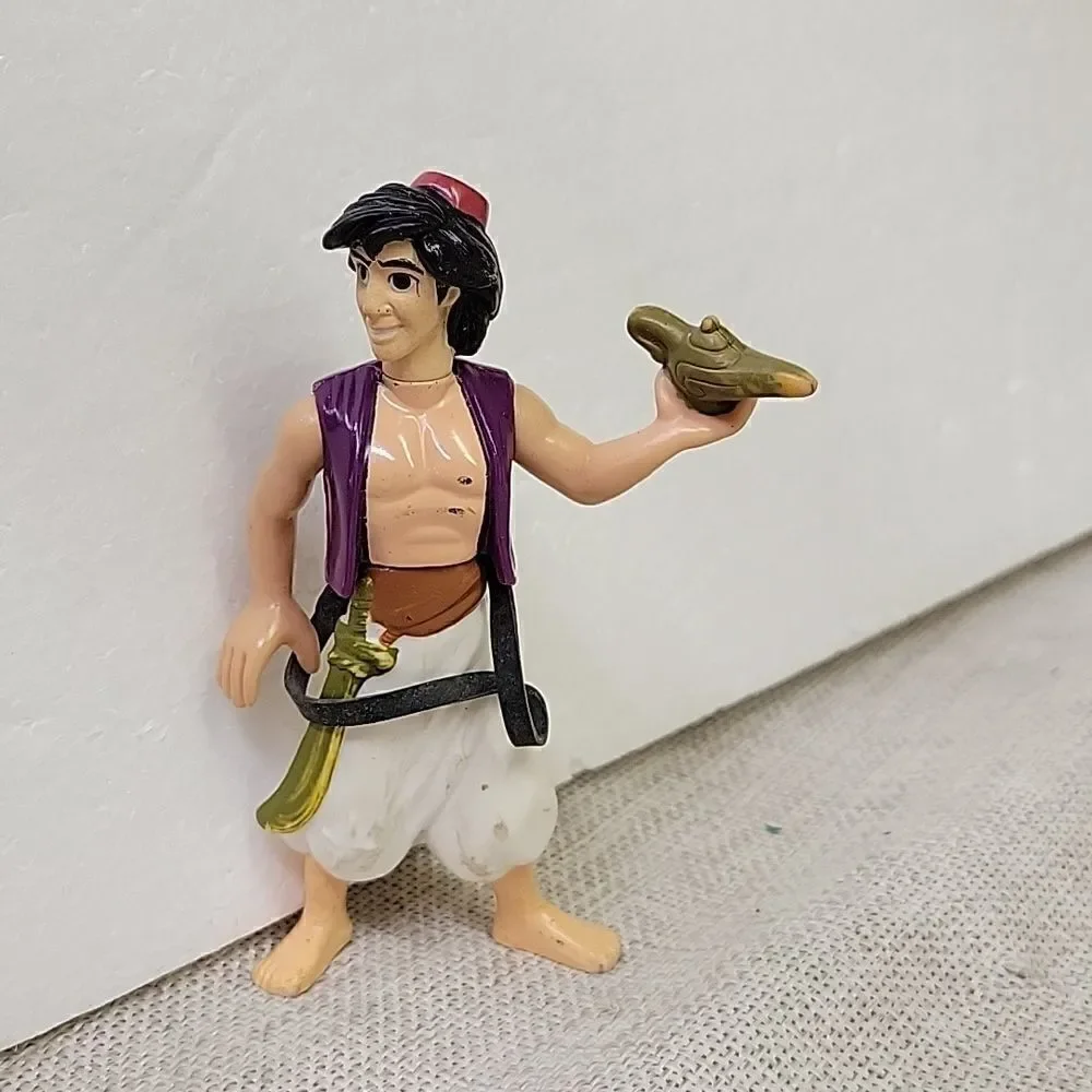 ‎Disney Aladdin and Jafar VHS movies, book and puzzle and figures